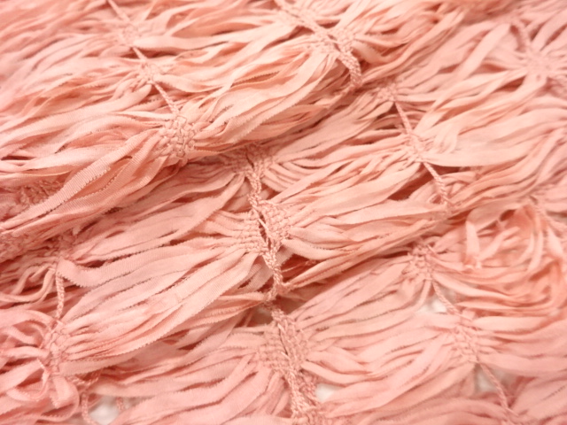  リボン織ショール